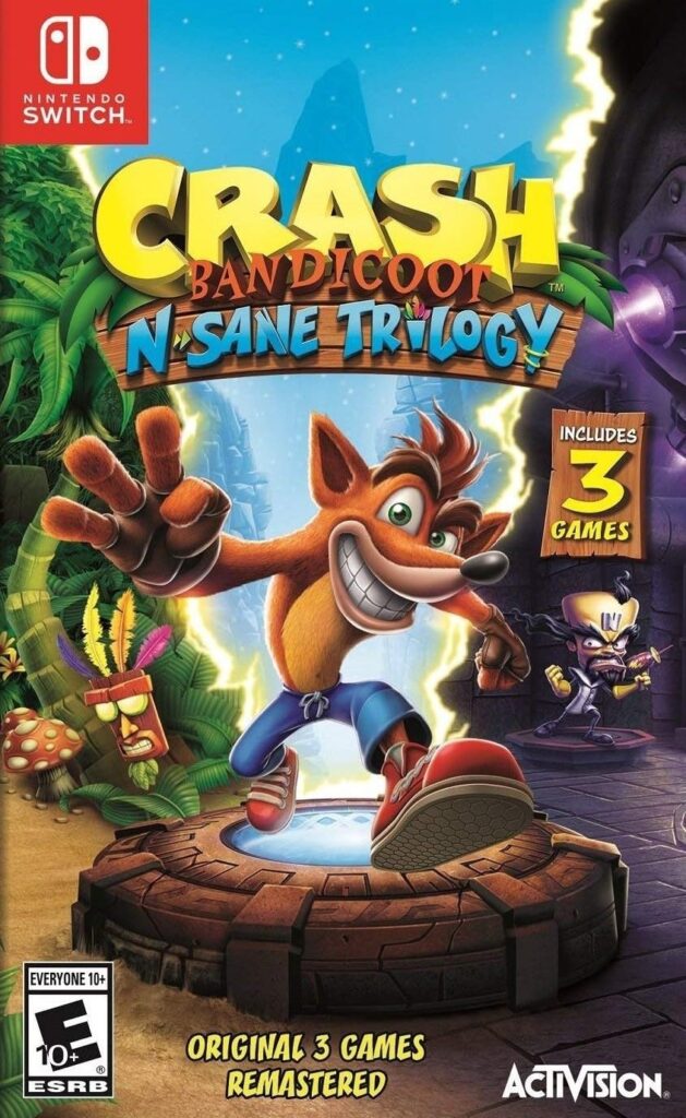 Crash Bandicoot Nsane Trilogy – Switch – fisico