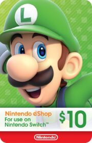 Nintendo Eshop Gift Card – 10 Dolares – USA