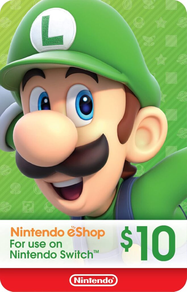 Nintendo Eshop Gift Card – 10 Dolares – USA