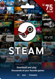 Steam Card – 075 Soles – PERU